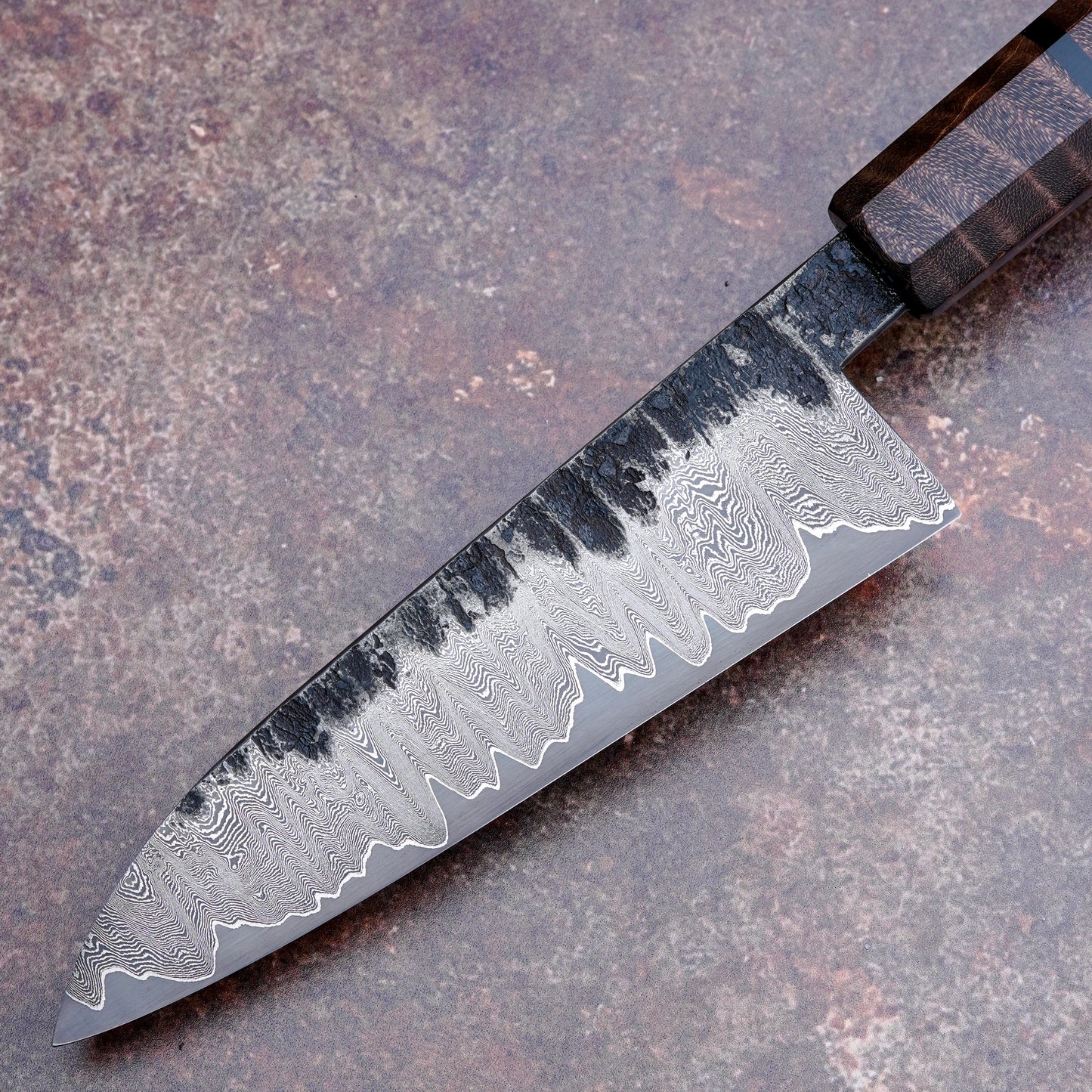 118mm utility - Damascus Go-mai, ApexUltra core