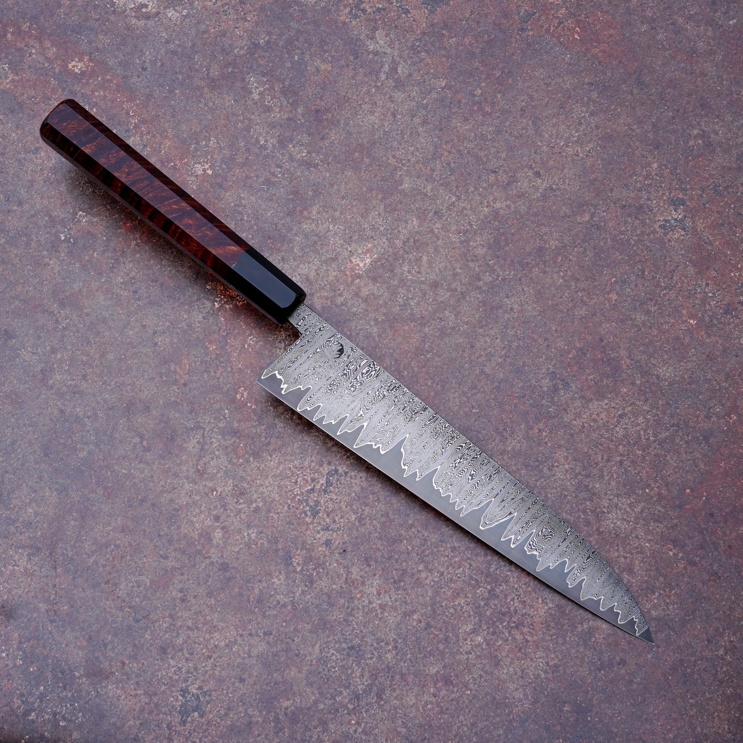 222MM Gyuto - Damascus Go-mai, ApexUltra core