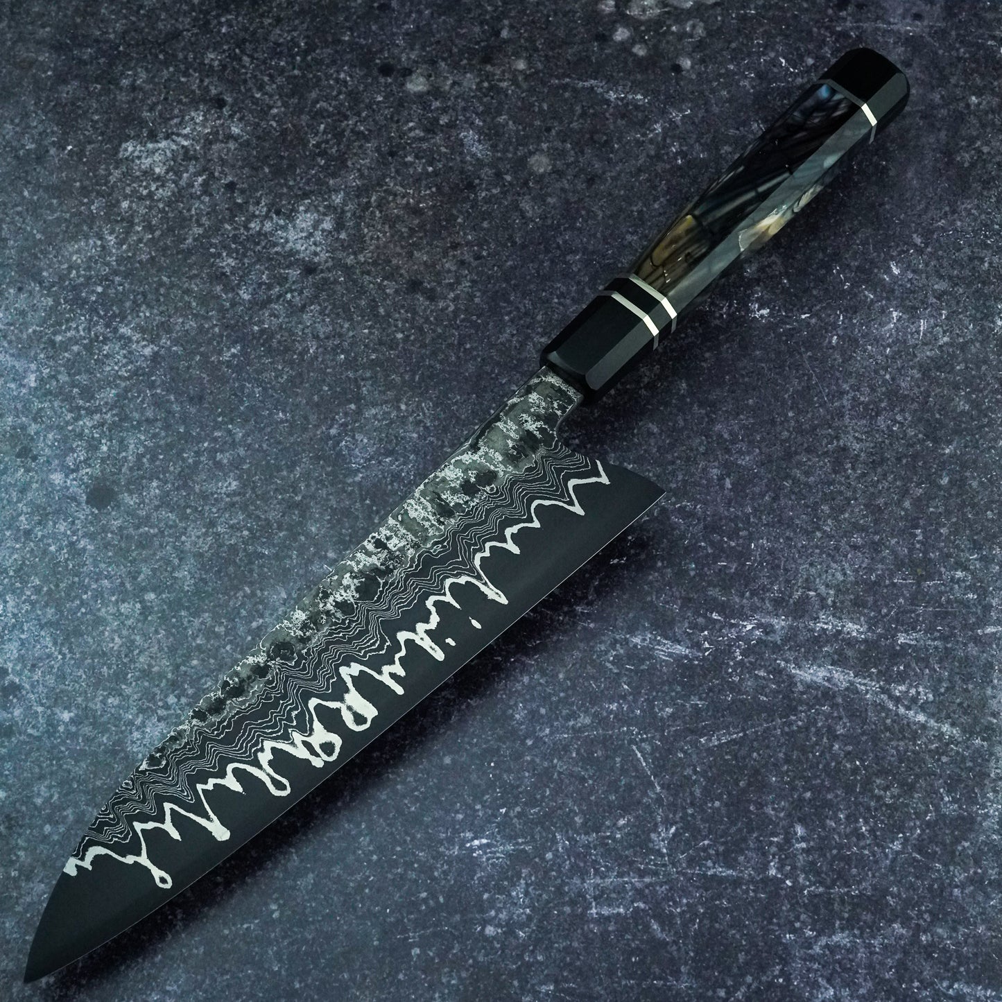 220MM Gyuto - Nickel damascus and ApexUltra Core