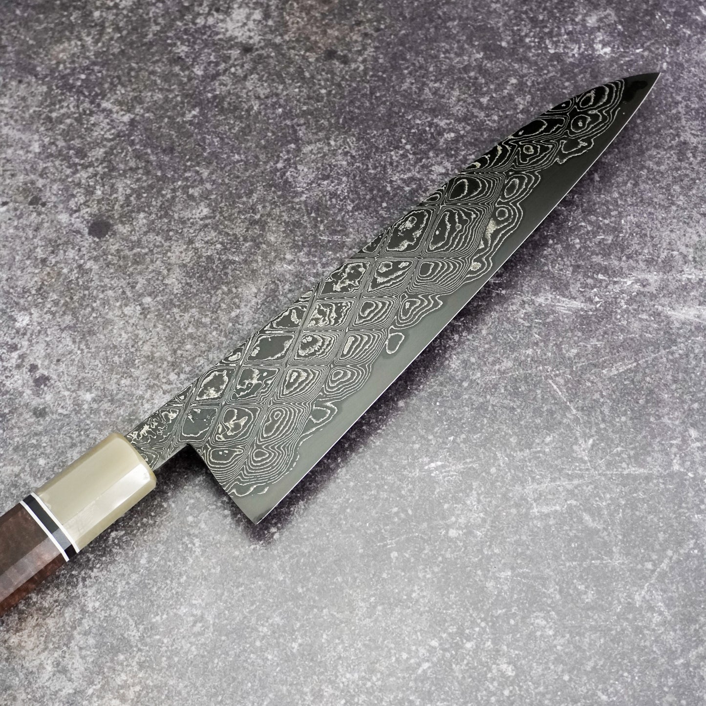 230MM Nickel Damascus and Apex Ultra Core