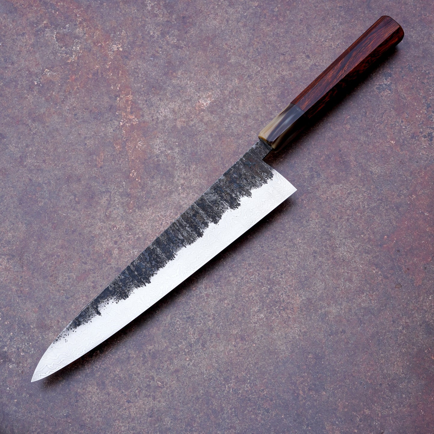 260MM Gyuto - In house made damascus