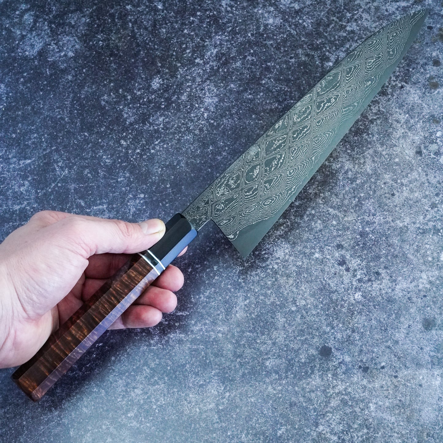 230MM Gyuto Damascus and Apex Ultra Core