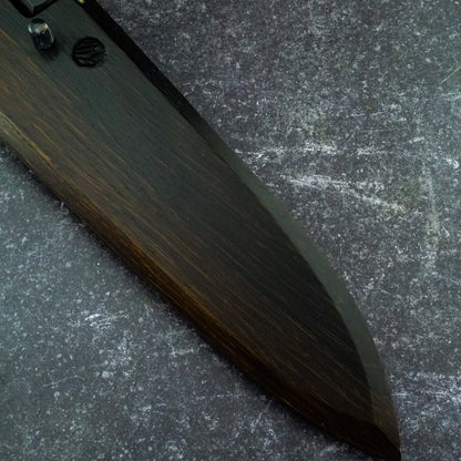 220 mm nickel Damascus Gyuto with ApexUltra core – view 7