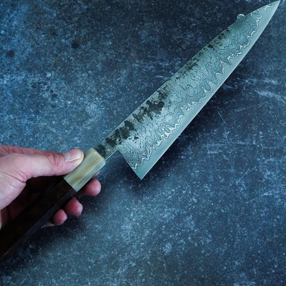 225 mm Damascus Gyuto with ApexUltra core – view 5