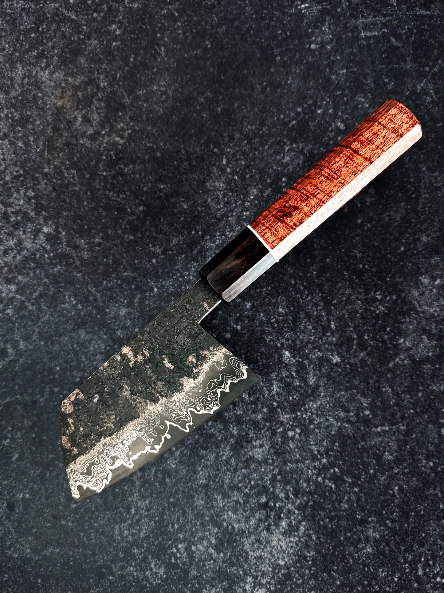 110MM Mini Bunka -  Damascus Go-mai, ApexUltra core