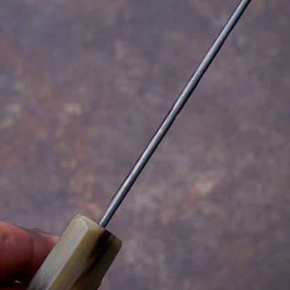 255 mm in-house Damascus Gyuto – view 7