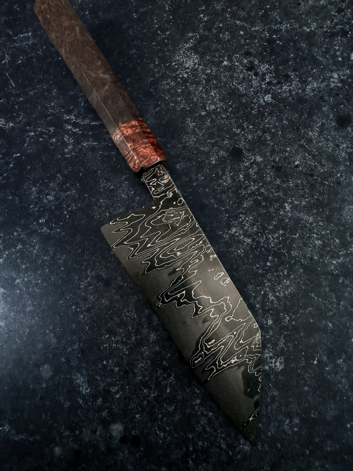 140 mm Damascus Bunka – Apex Ultra Core