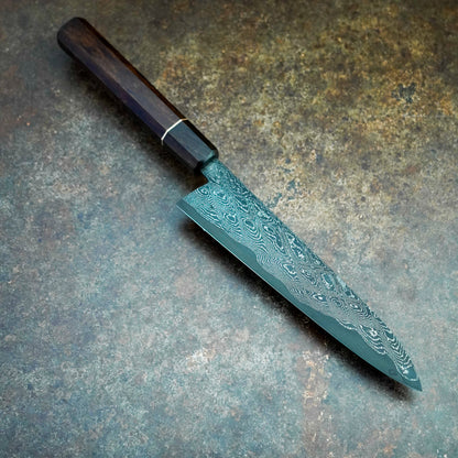 Handmade 185 mm nickel Damascus Ko-Gyuto by MK-Knives, Denmark