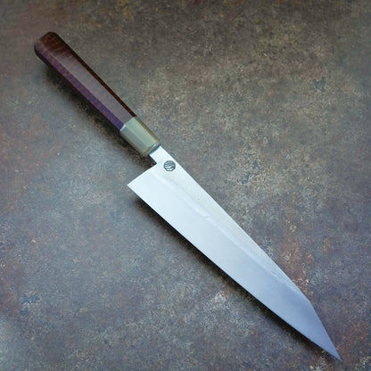 Handmade 227 mm monosteel Sujihiki by MK-Knives, Denmark