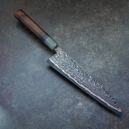 Handmade 225 mm Coppermascus Gyuto by MK-Knives, Denmark