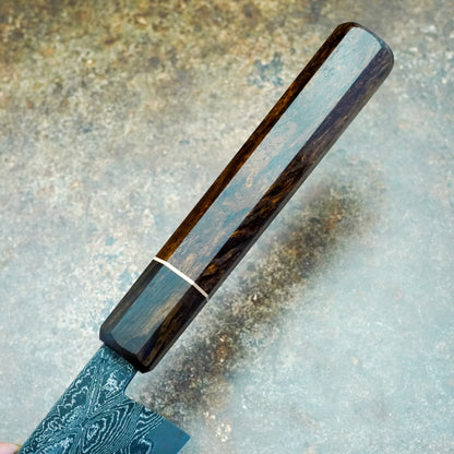 185 mm nickel Damascus Ko-Gyuto – view 7