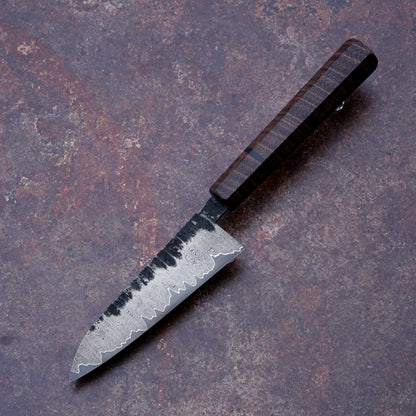 118 mm Go-mai Damascus utility knife – view 2
