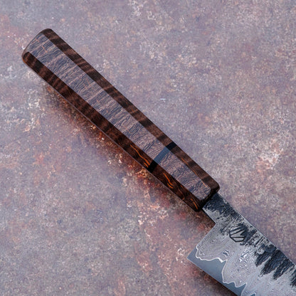 118 mm Go-mai Damascus utility knife – view 6