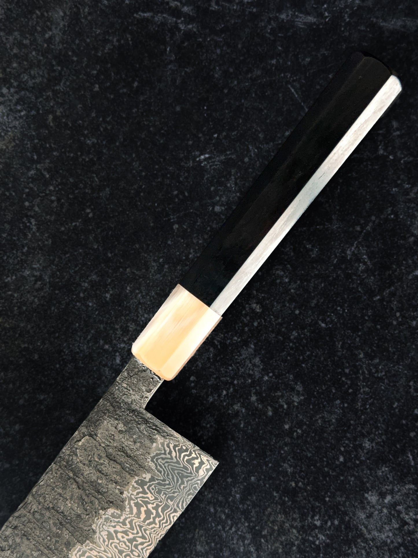 140MM Damascus Nakiri