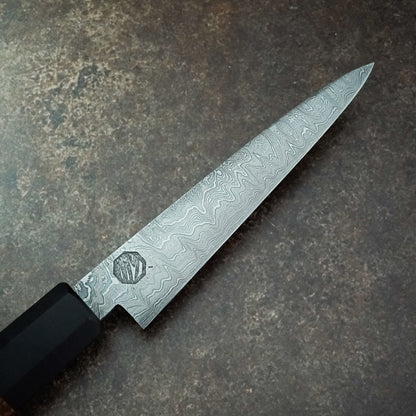 105 mm Damascus utility knife – view 5